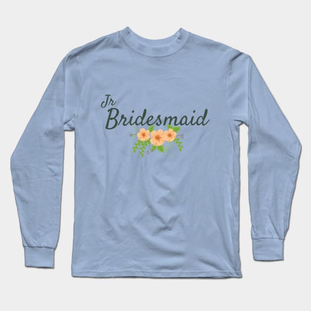 Jr Bridesmaid Long Sleeve T-Shirt by frtv